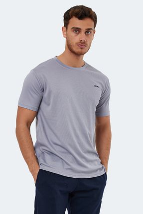 تیشرت سرمه ای مردانه رگولار Slazenger - کد 667009787