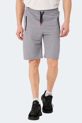 شلوارک و برمودا طوسی مردانه رگولار Slazenger - کد 700567791