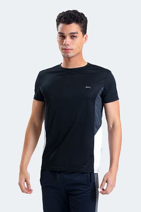 تیشرت مشکی مردانه رگولار Slazenger - کد 653810770