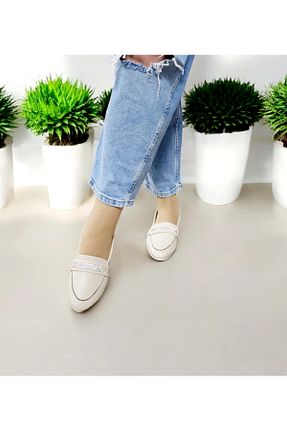 بابت بژ زنانه چرم مصنوعی GokceKundura06 - کد 892371076