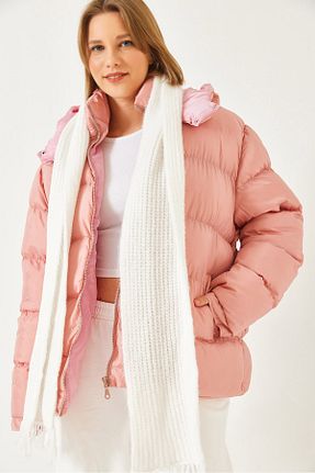 کاپشن صورتی زنانه رگولار Bianco Lucci - کد 892441899
