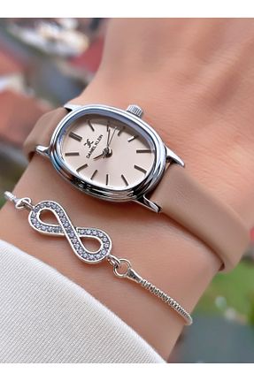 ساعت مچی قهوه ای زنانه 26-30 میلی متر Daniel Klein - کد 893569694
