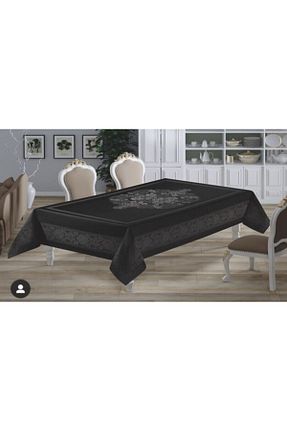 رومیزی مشکی پلی استر Sfr Home by FİSKOS - کد 35229041