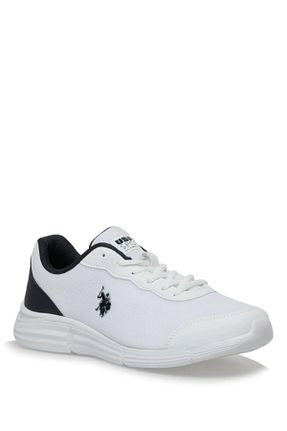 کفش پیاده روی سفید مردانه میکروفیبر U.S. Polo Assn. - کد 758793216