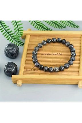 دستبند جواهر طوسی زنانه سنگ طبیعی Punky Store - کد 892405762