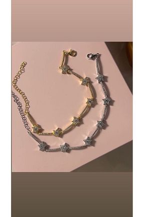 دستبند استیل (فولاد) طلائی زنانه استیل (فولاد) VELİT VOLA - کد 892406061