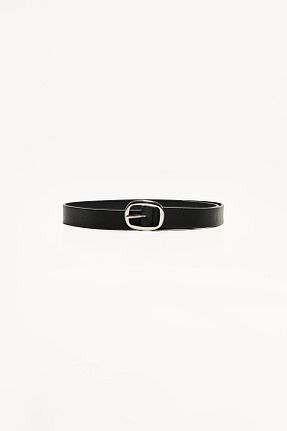 کمربند مشکی زنانه پلی اورتان Bershka - کد 892411443