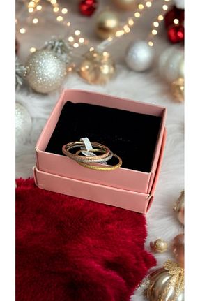 انگشتر استیل (فولاد) سبز زنانه استیل ضد زنگ İNN JEWELLERY - کد 892410306