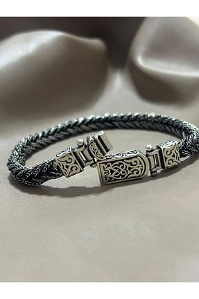 دستبند نقره مردانه 925 عیار ELWEUS JEWELLERY GOLD - کد 892418090