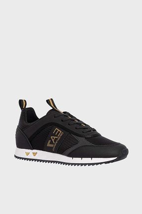 کفش اسنیکر مشکی زنانه بند دار Emporio Armani - کد 893725083