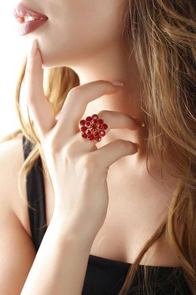انگشتر جواهر طلائی زنانه زیرکن MATYA JEWELERY - کد 892450178