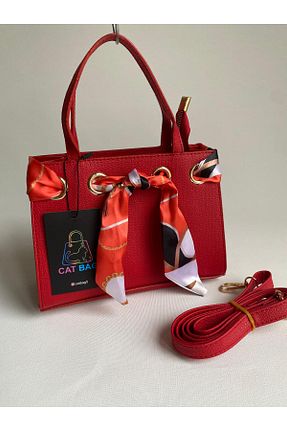 کیف دستی قرمز زنانه ابعاد کوچک ÇANTA - کد 892456626