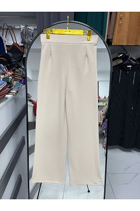 شلوار بژ زنانه پلی استر Zeynep Butik - کد 882323719
