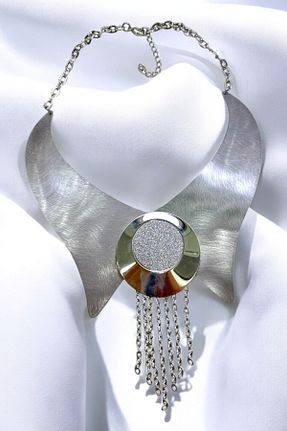گردنبند جواهر زنانه فلزی PETEK AKSESUAR - کد 892449455