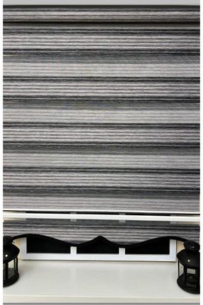 پرده کشوئی طوسی Zebra StorBurada - کد 159338239