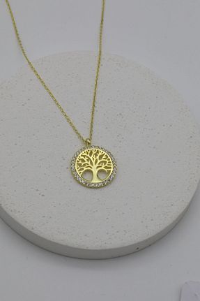 ست نقره طلائی زنانه زیرکن Inure Jewelry - کد 853888819