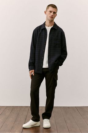 شلوار قهوه ای مردانه پنبه ای H&M - کد 892510253