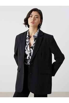 کت مشکی زنانه رگولار LC Waikiki - کد 892498590