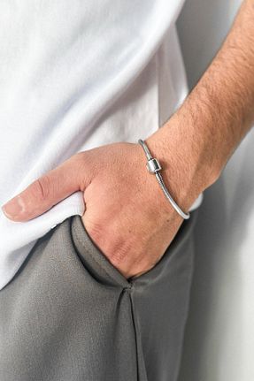 دستبند استیل (فولاد) مردانه استیل (فولاد) ablukaonline - کد 892570248