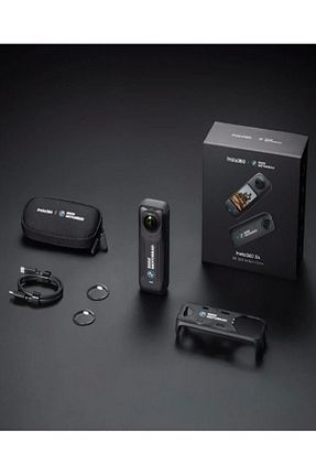 دوربین فیلم برداری مشکی Insta360 - کد 892567823