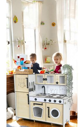 اسباب بازی چوبی قهوه ای 18 bahadır grup - کد 740189612