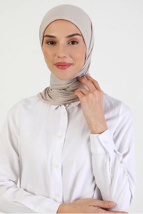 شال طوسی زنانه پنبه پلی استر HAREM SCARF - کد 893880839