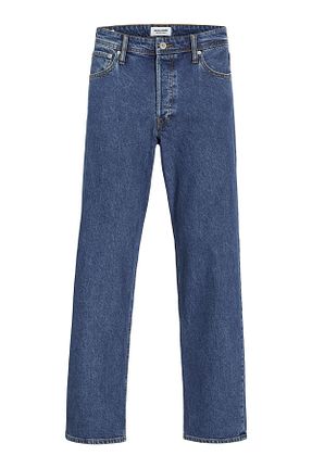 شلوار جین آبی مردانه پاچه ساده Jack & Jones - کد 884791275