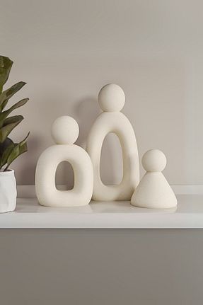 اجسام تزئینی و بیبلو سفید Beton LALEZEN HOME - کد 892579112