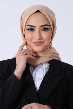 شال نارنجی زنانه پلی استر HAREM SCARF - کد 892645101
