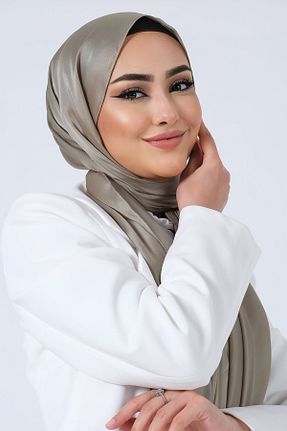 شال سبز زنانه پلی استر HAREM SCARF - کد 892642781