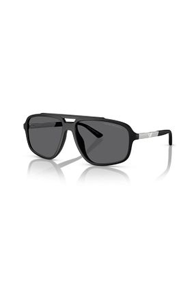 عینک آفتابی مشکی مردانه 59 Emporio Armani - کد 894002851