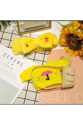 اسباب بازی مخملی زرد بچه گانه Sekk O - کد 892719988