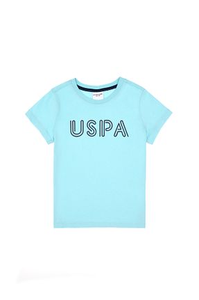 تیشرت آبی بچه گانه رگولار U.S. Polo Assn. - کد 892732214