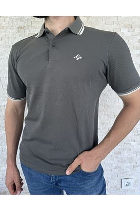 پولوشرت طوسی مردانه %100 پنبه Mesh - کد 849133250