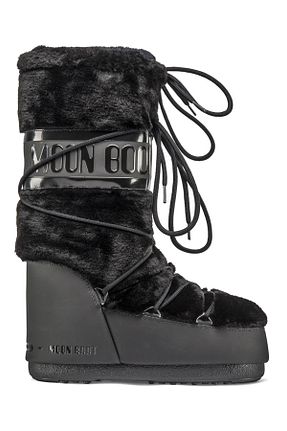 بوت / نیم بوت مشکی زنانه چرم مصنوعی Moon Boot - کد 32172904