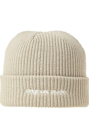 کلاه پشمی بژ مردانه پنبه ای Jack & Jones - کد 858007016