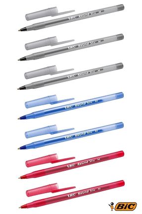 خودکار توپی طوسی Bic - کد 87314799