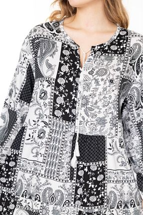 لباس سایز بزرگ مشکی زنانه ویسکون mervemoda - کد 891712225