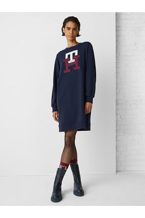 لباس سرمه ای زنانه بافتنی Tommy Hilfiger - کد 383430364