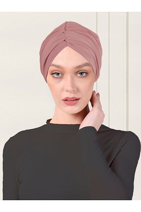روسری صورتی ساده ada sanatsal - کد 762573226