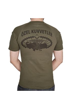 تیشرت خاکی زنانه اسلیم فیت Wolftrap Tactical - کد 699063415