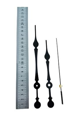 ساعت دیواری مشکی 55 x 55 EXİZTİCARET - کد 780638610