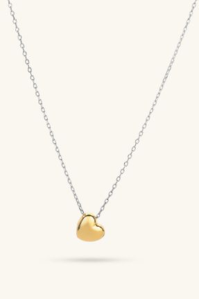 گردنبند نقره طلائی زنانه 925 عیار Marie Claire - کد 890139218