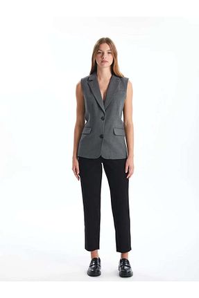 شلوار مشکی زنانه پارچه LC Waikiki - کد 890750914