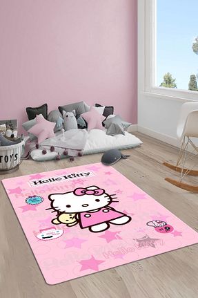 فرش بچه گانه رنگی پلی استر Doruklar Home Collection - کد 890751787