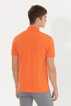 پولوشرت نارنجی مردانه %100 پنبه U.S. Polo Assn. - کد 891742776