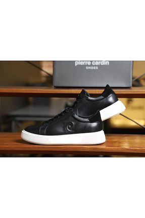 کفش کلاسیک مشکی مردانه چرم خالص Pierre Cardin - کد 890780770