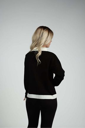 ست بالاتنه و پائین تنه مشکی زنانه تریکو üretimtedarik - کد 893317101