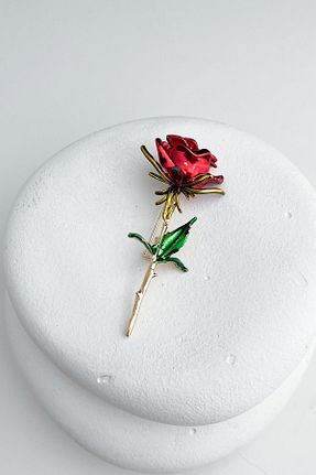 سنجاق سینه طلائی فلزی Modex - کد 890807590