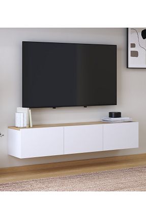 میز و پایه تلویزیون سفید Suntalam Monte Sehpa - کد 890796949